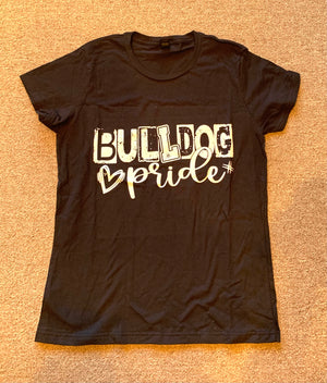 Open image in slideshow, Bulldog Black Tee Shirt
