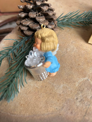 Hallmark Blue Angel Thimble #7 Keepsake Ornament New in Box