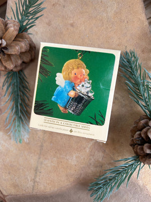 Hallmark Blue Angel Thimble #7 Keepsake Ornament New in Box
