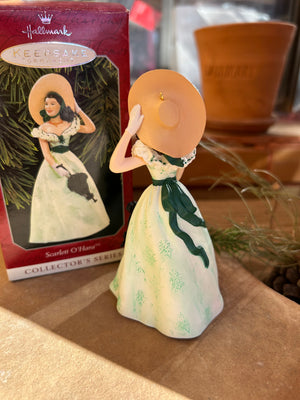 Hallmark Keepsake Scarlett O’Hara #2 Vintage Ornament New in Box 1998 Collection