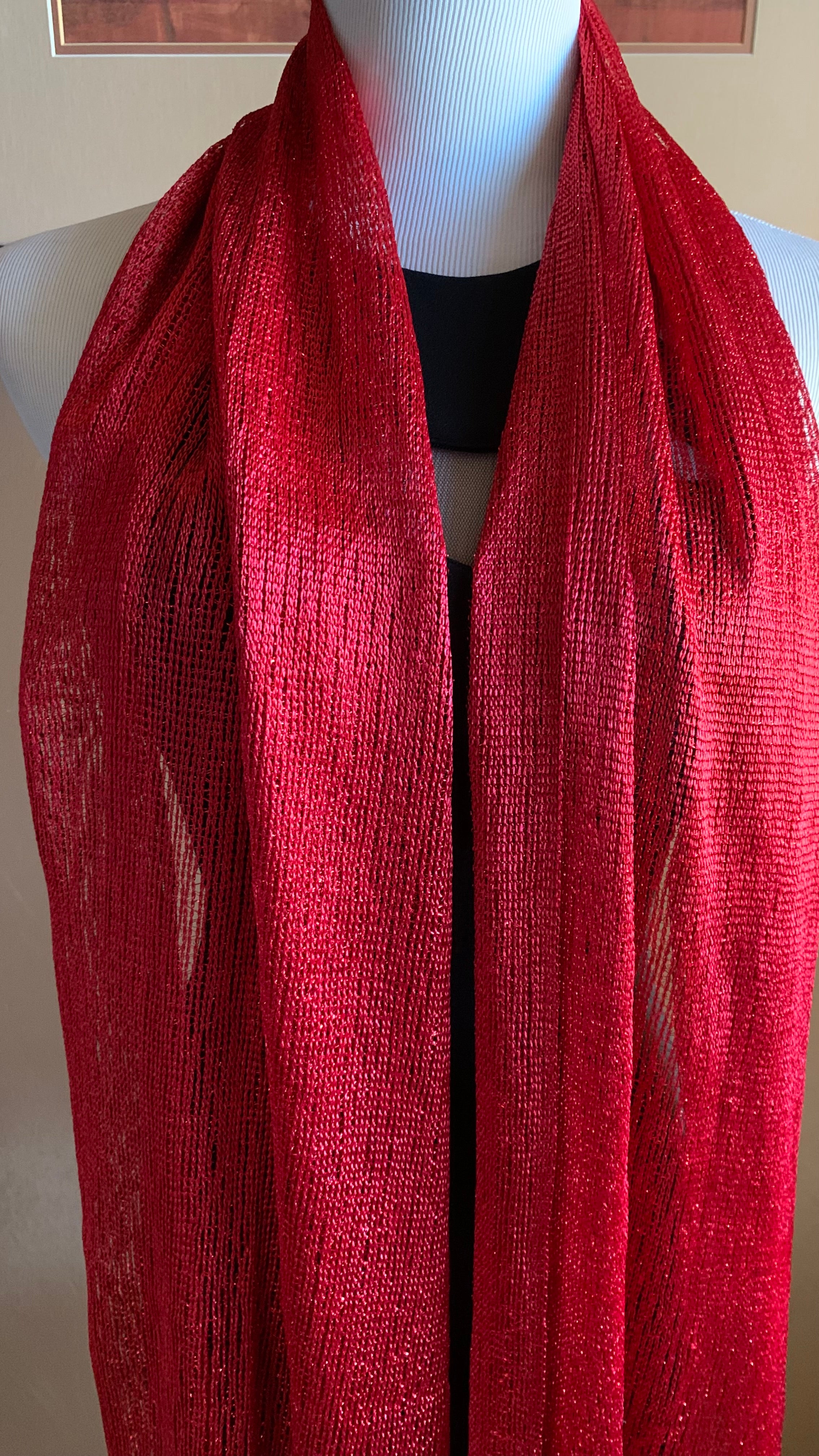 Lurex Shawl-Scarves Special Occasion