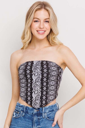 Open image in slideshow, Bohemian Ethnic Handkerchief Crop Tops
