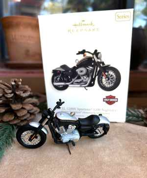 Harley Davidson Hallmark Ornament 2008 XL 1200N Sportster New in Box