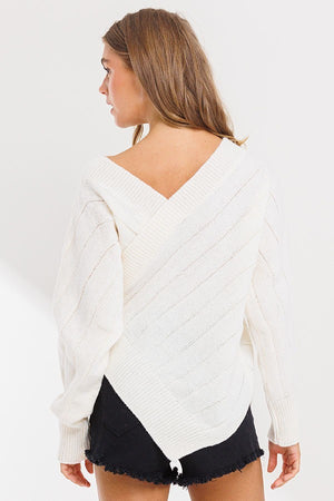 Wrap Design Sweater