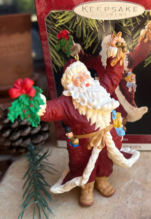 Hallmark 'Keepsake Ornament' new in box this is Merry Olde Santa the 9th in the Merry Olde Santa Collection