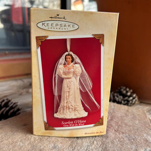 Hallmark Keepsake Scarlett Ohara Bride Ornament 2004 Collection New in Box