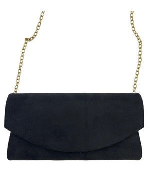 Open image in slideshow, Statement Faux Suede Clutch

