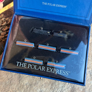 Hallmark Keepsake The Polar Express Mini Train Set 2005 Holiday Edition New in Box