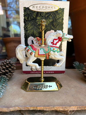 Tobin Fraley Carousel Horse 1993 keepsake ornament new in box 