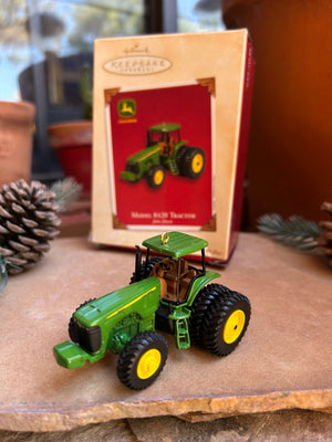 John Deere Model 8420 tractor keepsake ornament from the hallmark holiday collection of 2003