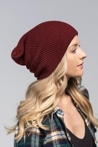 Double Layer Slouchy Beanie