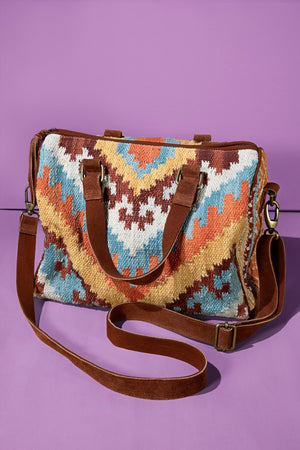 Open image in slideshow, Western Boston Design Handbag
