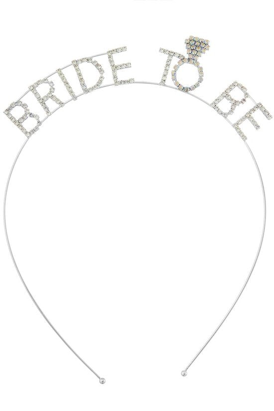 Bride to be Rhinestone  Crown