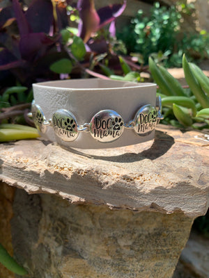 Dog Mama Link Bracelet