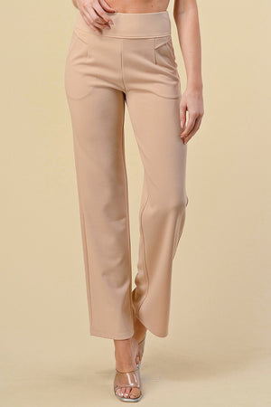 Open image in slideshow, High Waist Casual Career Pants
