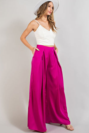 Open image in slideshow, Palazzo Wide Leg Pants
