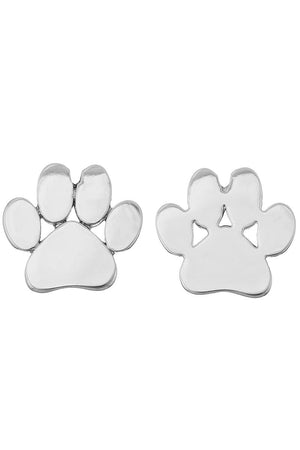 Open image in slideshow, Paw Print Studs

