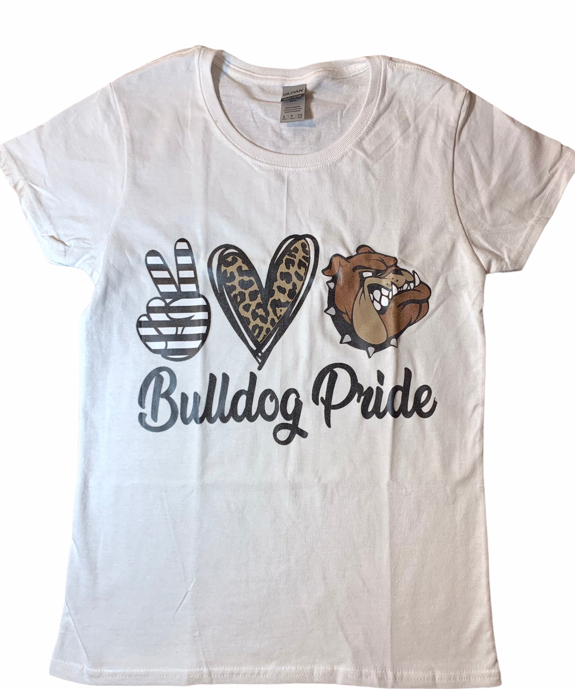 Bulldog Graphic Tee Shirt