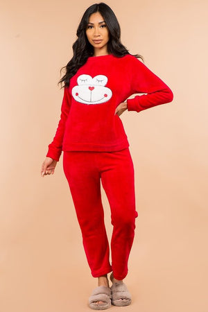 Open image in slideshow, Plush Monkey Theme Pajamas
