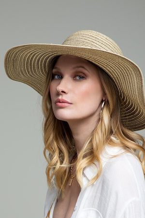 Bohemian Floppy Hat Cinnamon Summer-Fall Design